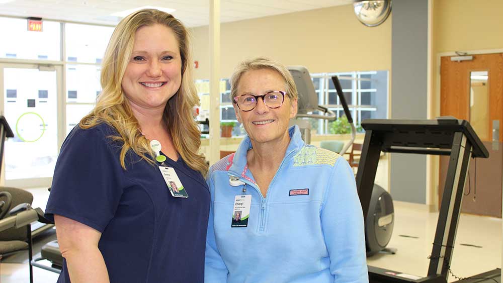 heart attack survivor with provider