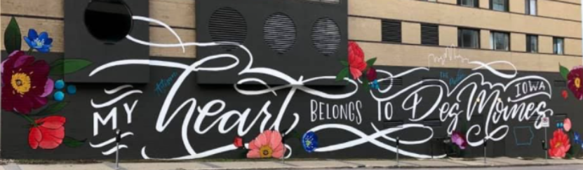 Mural in Des Moines